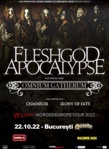 Fleshgod Apocalypse, Omnium Gatherum la Bucuresti