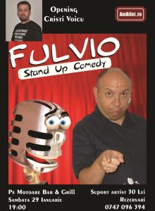 Stand up comedy cu Fulvio si Cristi Voicu