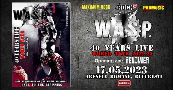 W.A.S.P. 40th Anniversary Would Tour 2022/2023