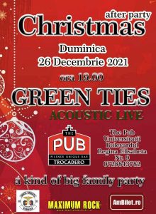 Concert acustic Green Ties – after party Christmas