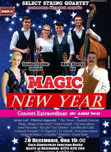 Concert de Anul Nou – Select Quartet (Filarmonica Chisinau)