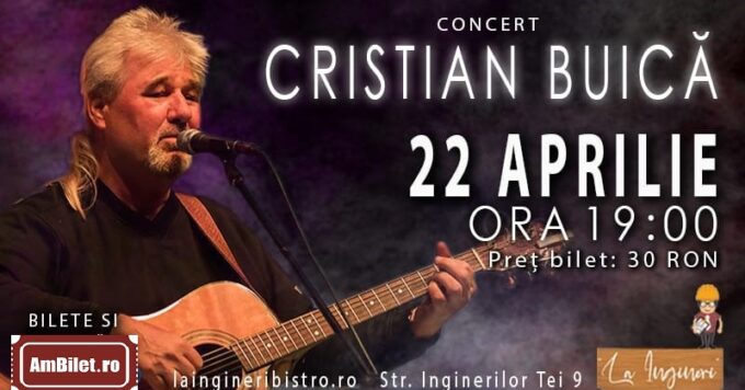 Concert Cristi Buica (Anulat)
