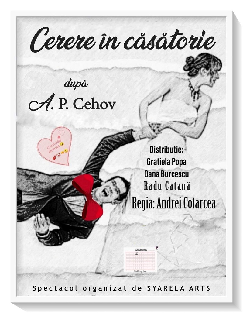 Cerere in casatorie de A.P.Cehov (teatru)@Trattoria 20 - AmBilet