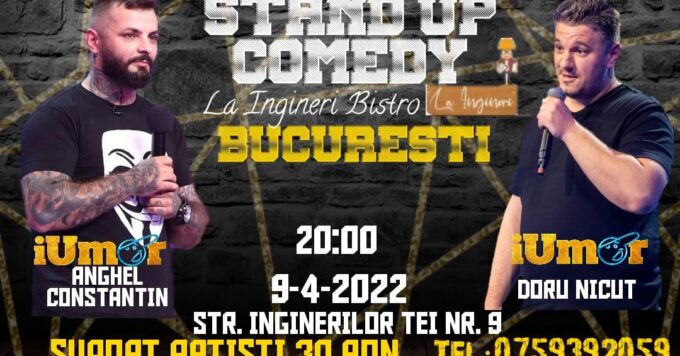 Stand up comedy cu Anghe Constantin si Doru Nicut