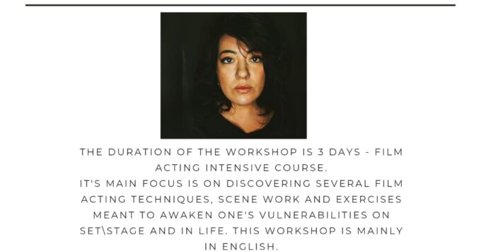 Intensive Film – Acting Workshop