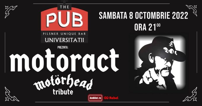 MotorAct (Motorhead Tribute) @ The Pub Universitatii