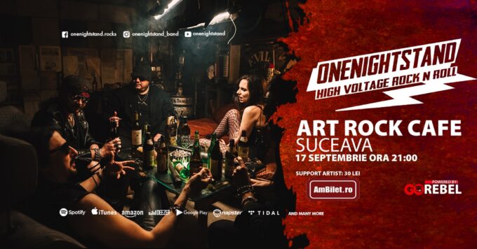 Onenightstand live in Art Rock Cafe, Suceava