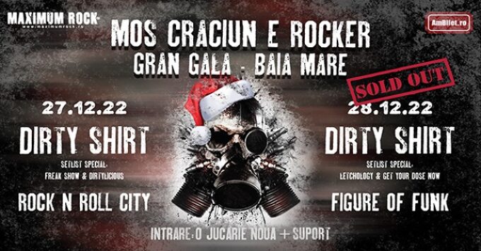 Mos Craciun e Rocker – Dirty Shirt @Baia Mare
