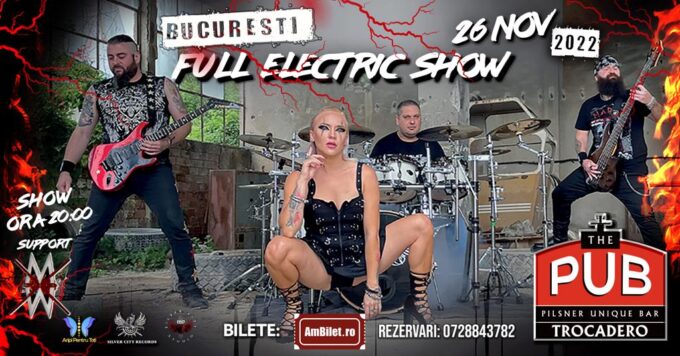 Scarlet Aura – The last show of 2022 in Bucharest