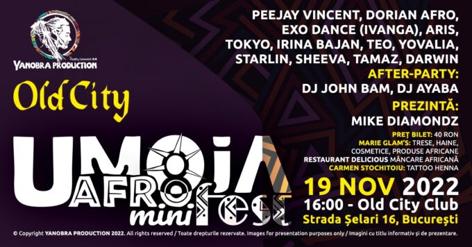 Umoja Afro mini Fest @ Old City Bucharest