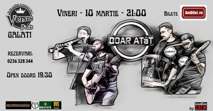 DOAR ATâT – Live @ Versus Pub