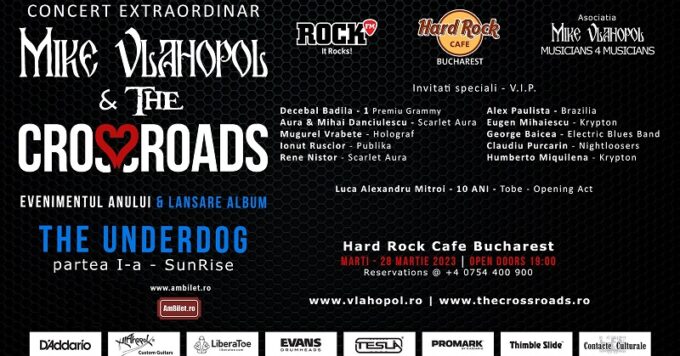 Mike Vlahopol & The Crossroads – Lansare album @ Hard Rock Cafe