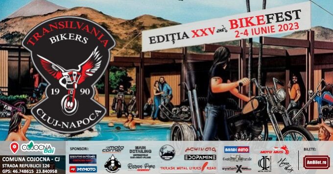 Intrunirea Transilvania Bikers XXV. BIKEFEST (Baile Cojocna)