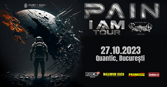 Pain • Ensiferum – Tour 2023 @ Bucuresti