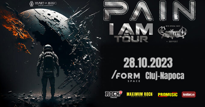 Pain • Ensiferum – Tour 2023 @ Cluj-Napoca